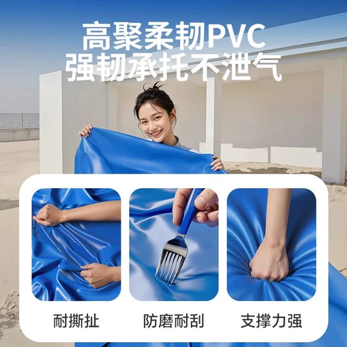 Надувной дорожный пластиковый бассейн из ПВХ, увеличенная толщина