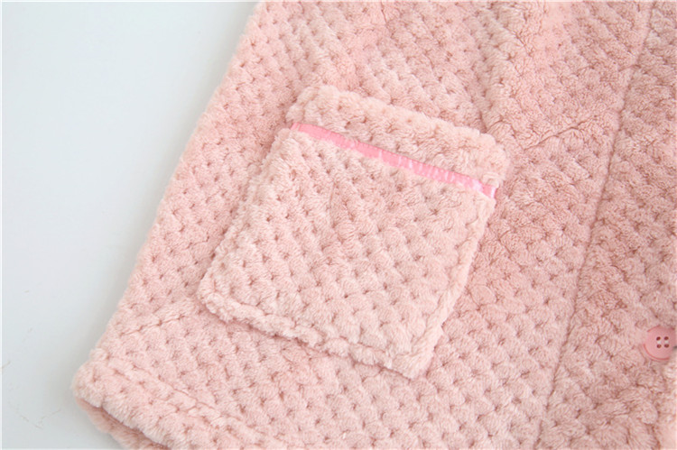 Thân thiện với làn da ấm áp ~ Nhật Bản cho các cặp vợ chồng nam nữ dứa flannel Đồ ngủ ấm áp phù hợp với mùa thu và mùa đông shop đồ lót