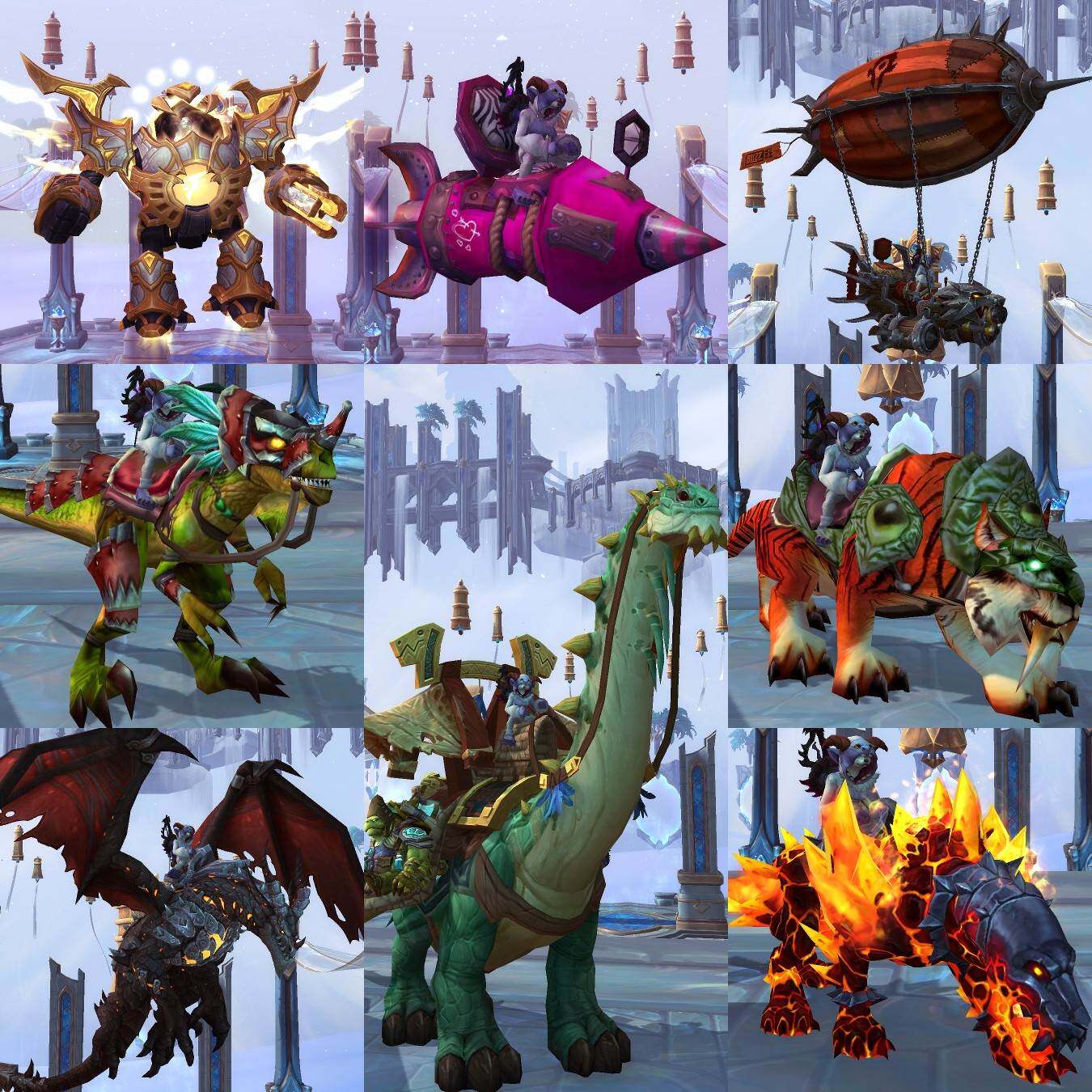 Warcraft World Account 251 equipped hunters bear star cat chondritis mall Snow - Man Cat Dragon Tiger