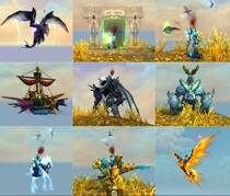 World of Warcraft account Mage 9T3 set of frost turkey leg staff Brilliant Tyrant S4 Gladiator dragon server first