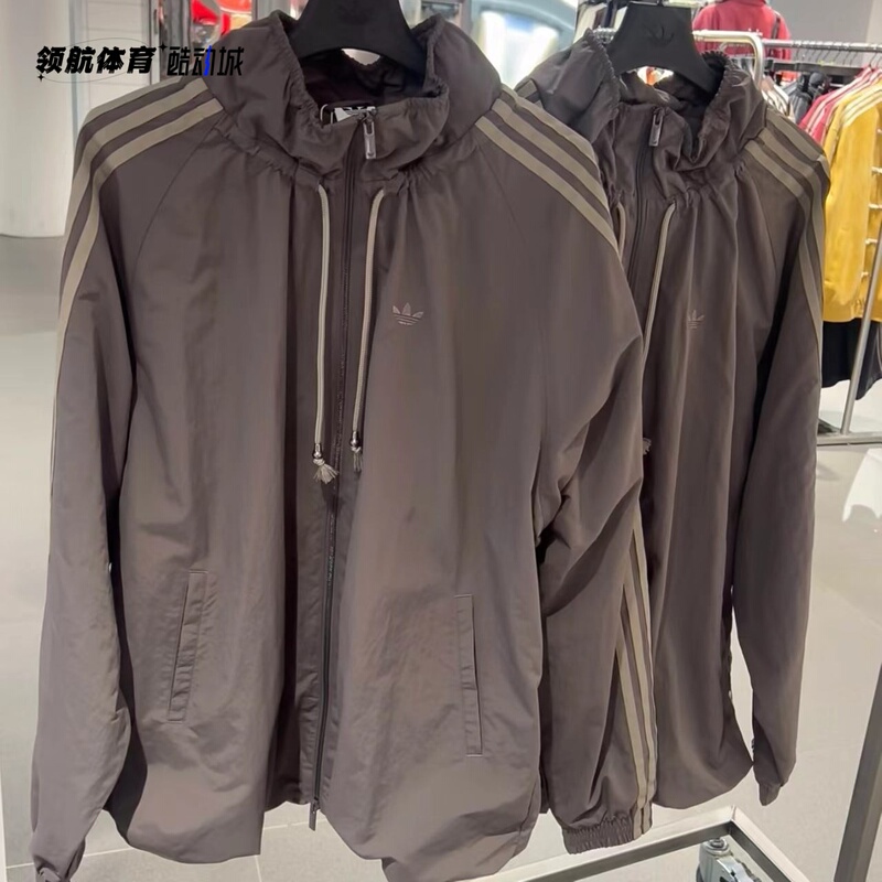 Adidas Adidas Trefoil Women's Hooded Functional Jacket Track Top Woven Jacket Kr2625