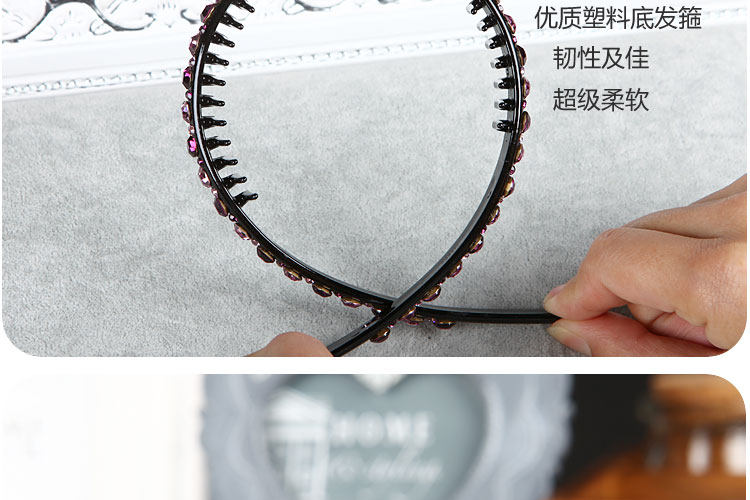 Accessoire coiffure en Diamant Crystal - Ref 1200242 Image 19