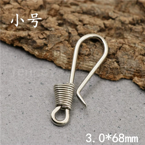 Медный брелок ручной работы, ремень, креативная латунная пряжка для ключей с застежкой