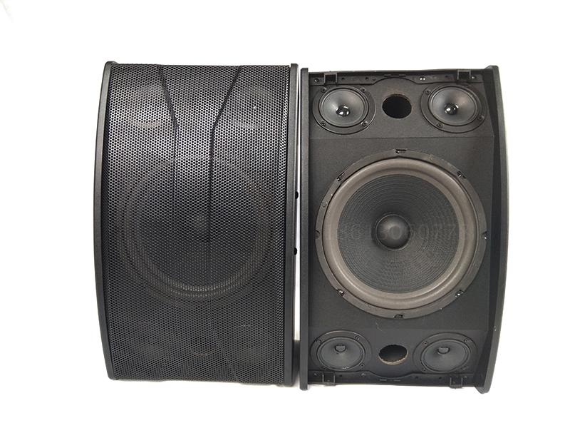 Thiết bị sân khấu công suất cao mới karaoke OK loa hiệu suất ngoài trời họp âm thanh gia đình KTV 10 inch đèn led rgb nháy theo nhạc