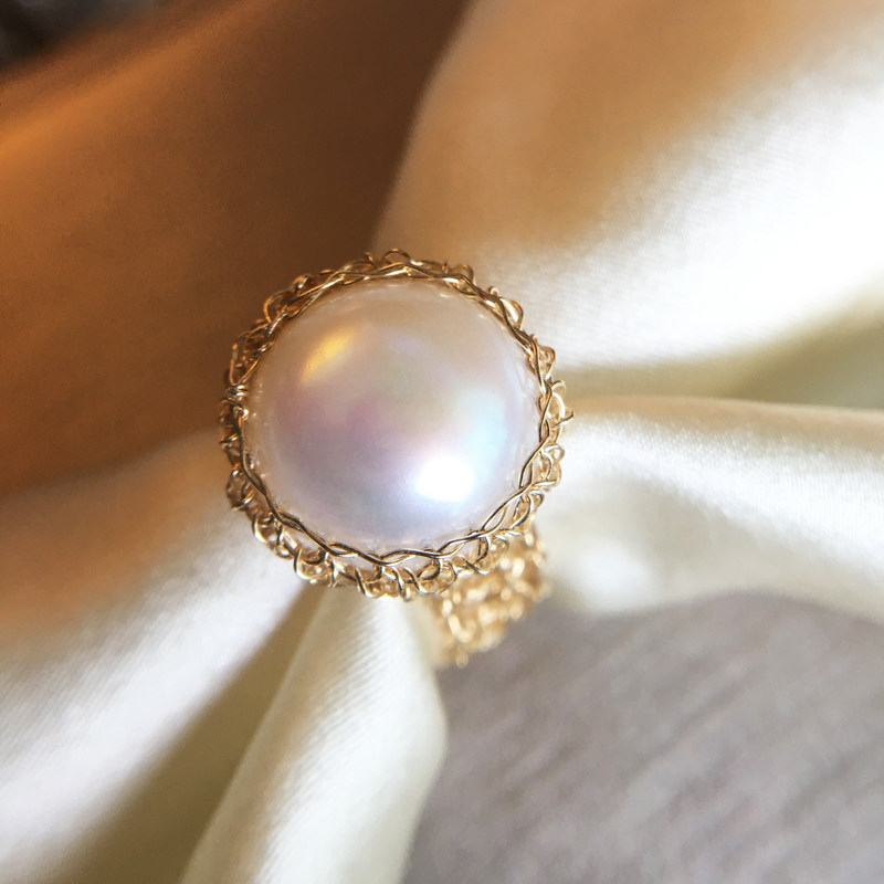 Bague Femme OTHER   en Nacre - Ref 3086675 Image 13