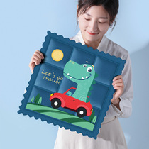 Summer Ice Mat Cushion Cool Cushion Water Cushion Cooling Chair Cushion Summer Free Water Injection Ice Pillows Breathable Student Dorm Butt Cushion