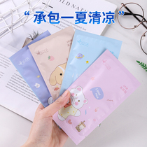 100 slices of ice cool sticker cool down theorist ice patch summer student military training cool stickup with mobile phone to cool down and post-heat dissipation post