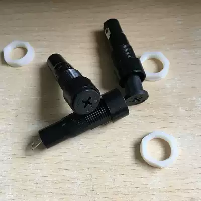 527 fuse holder 5X20MM fuse accessories glass safety Black Cross screw fuse seat plastic seat