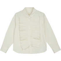 Organ Pleats] Gangnam Boudresses Dress Dress Style Long Sleeve Shirt Design Sensation Girl Child Jnbybyjnby