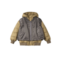 Jiangnan Buyi childrens clothing autumn clothing girls loose fashion short fake two-piece childrens down jacketjnbybyjnby