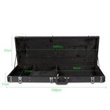 Электрическая гитарная кожаная коробка Asanasi Electric Box Electric Best Piano Bag Bag Bag Bock Кожа и толстая рука -рука снятия