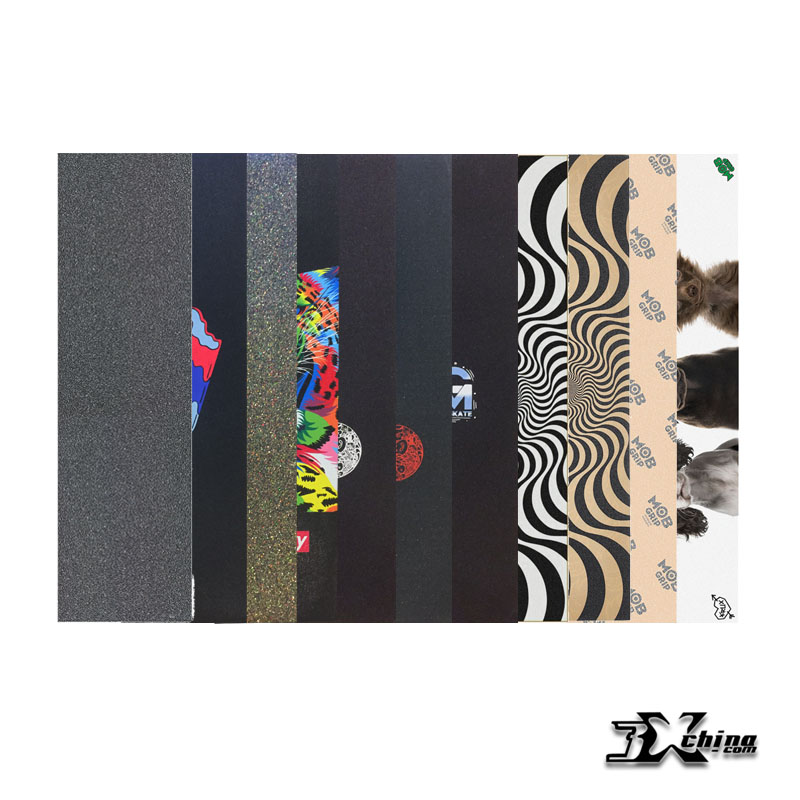 MOB black sand hollow imported color sand skateboard special sandpaper Transparent sandpaper