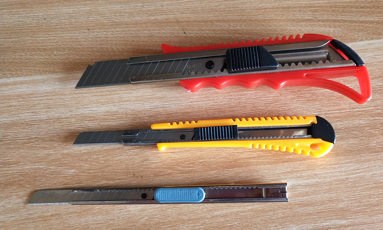 Office stationery Small number size No. Large shell Beauty cutter Small size Alloy Cut Paper Knife Beauty Knife Wall Paper Knife