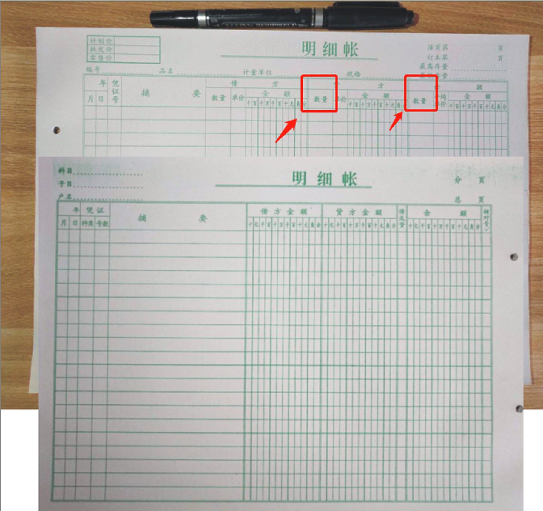 Table of cash deposit account cash diary 3 books of general ledger