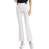 PGM golf pants womens clothing summer womens micro-flared womens pants POLO shirt womens mid-waist trousers suit