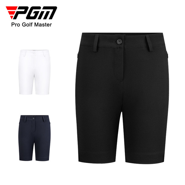 PGM golf shorts women's summer sports pants slit hem ຫ້າຈຸດ pants ເຄື່ອງນຸ່ງຫົ່ມ pants ແມ່ຍິງ elastic waterproof