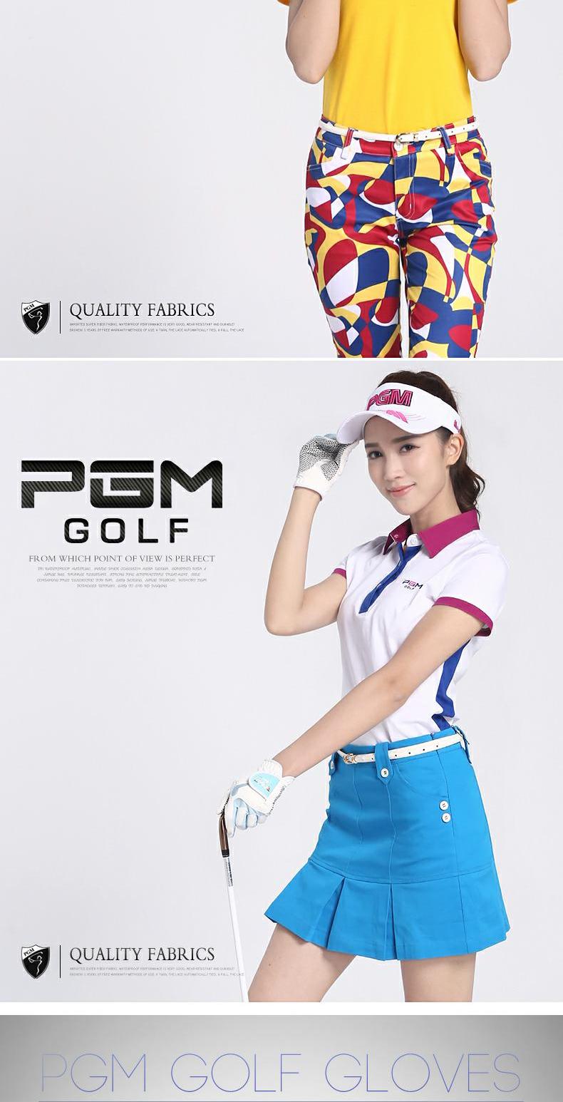 Hai cặp thư! Găng tay Golf PGM Phụ nữ Găng tay chống trượt Găng tay chống nắng Tay trái và Phải giày chơi golf nữ	
