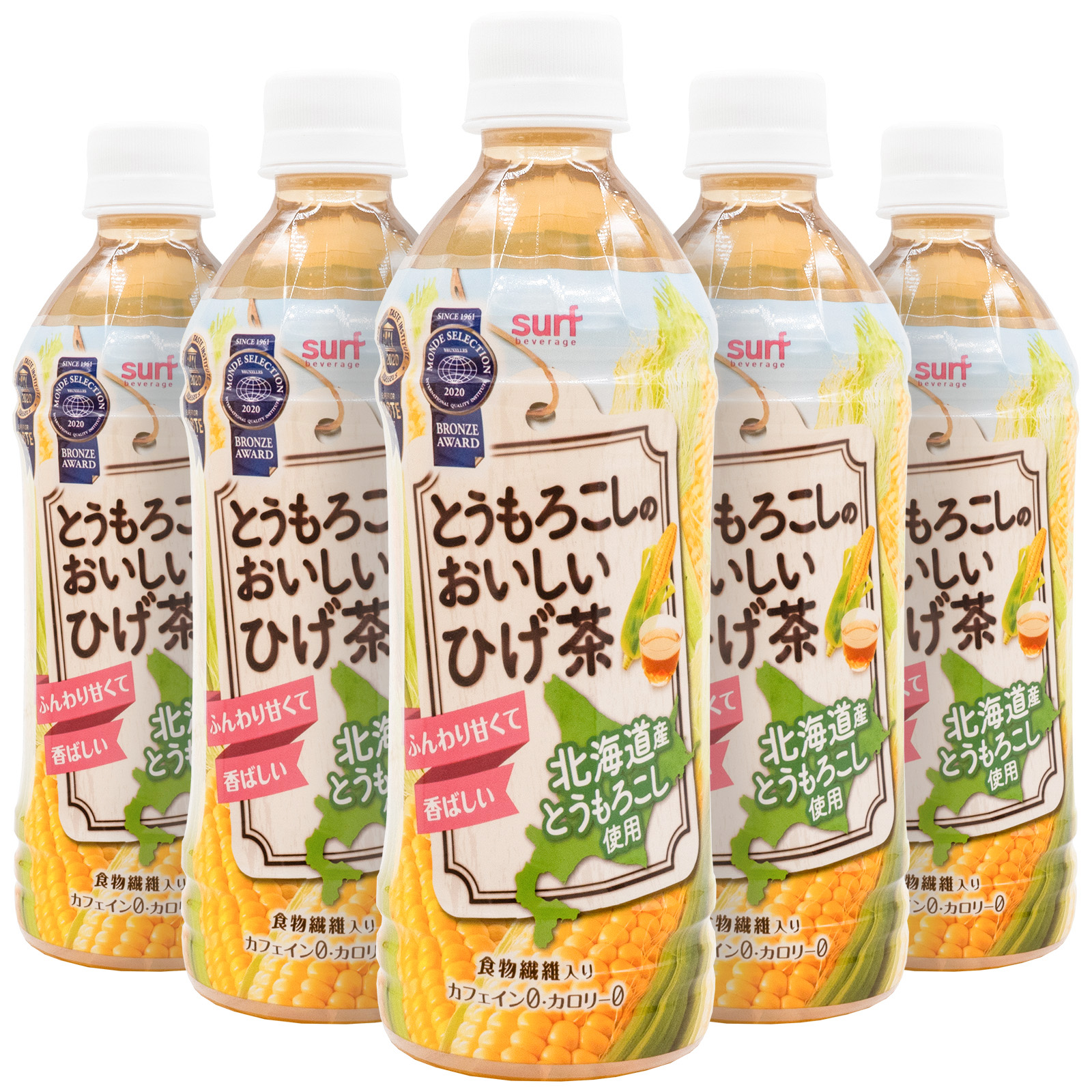 Spot Japan Imports surf Shafu Hokkaido Qualifies Corn to Dietary Fiber Tea Taste Beverage 500ml