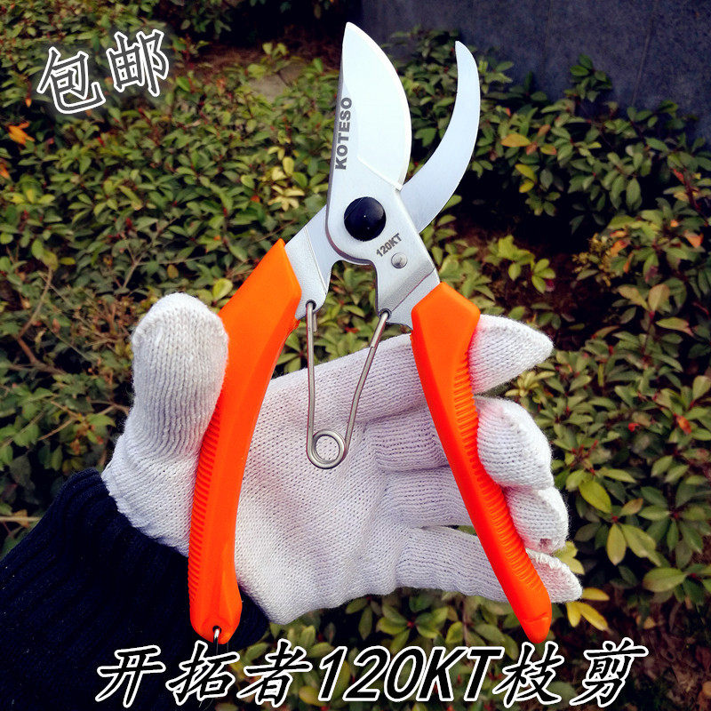 New import pioneers in Taiwan KOTESO120KT Hand cut prunes Branches Cut Flowers Wood Fruit Trees Bonsai Gardening Scissors