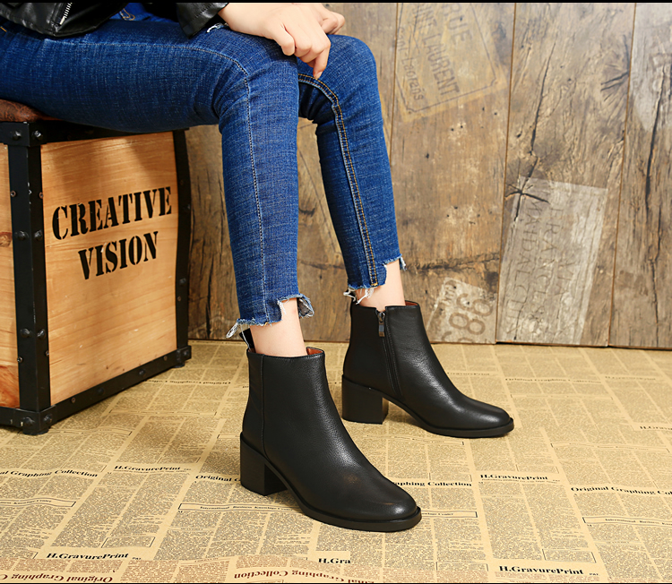 Bottes mi-saison femme en Caoutchouc - Ref 3250609 Image 17