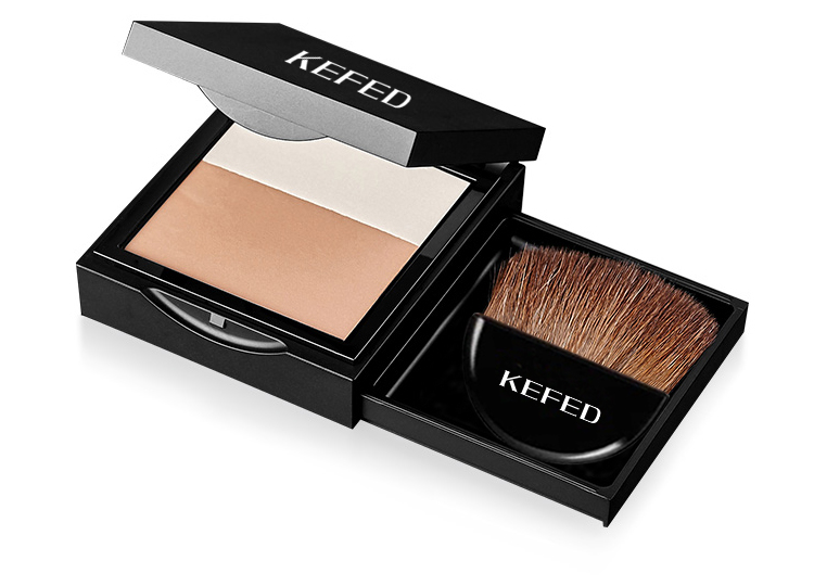 KEFED / Kafudi năng lực sửa chữa hai màu bột bóng cao bóng mũi sửa chữa bóng ba chiều V mặt sáng công suất sửa chữa nhũ highlight