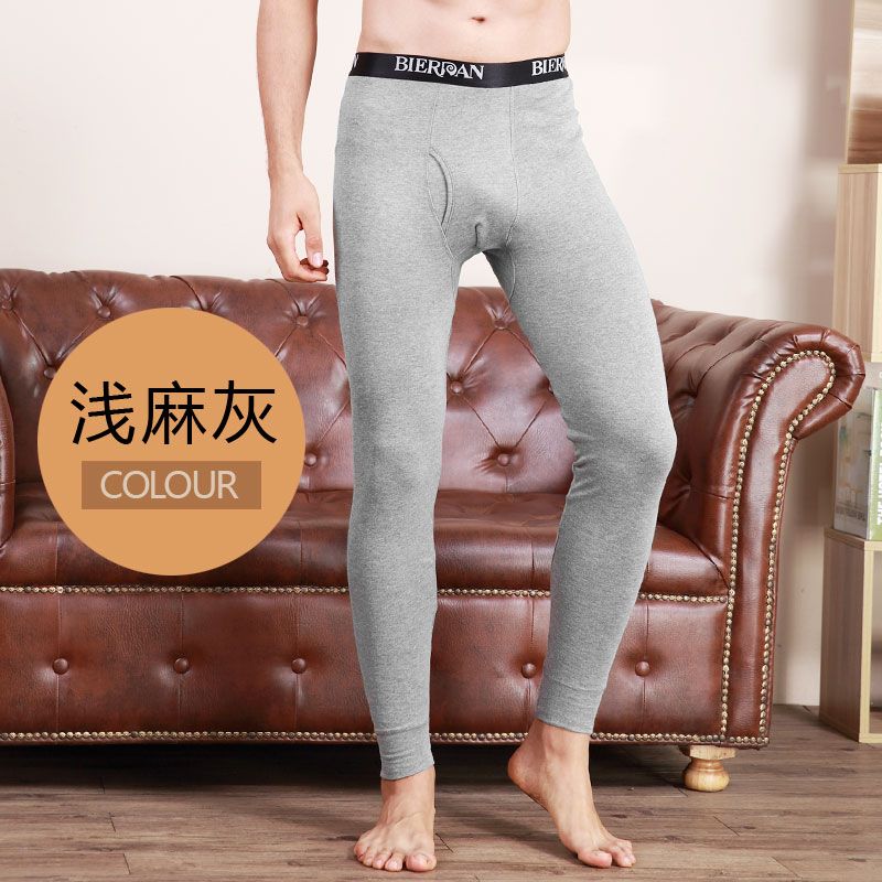 Một mảnh của mùa thu quần mens quần cotton mỏng bông ấm mùa thu / mùa đông xu hướng giới trẻ Hàn Quốc phiên bản xà cạp xà cạp quần quần dòng