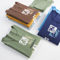 New product youth students autumn clothes and trousers cotton thin thermal underwear High School junior high school students thread clothing thread pants