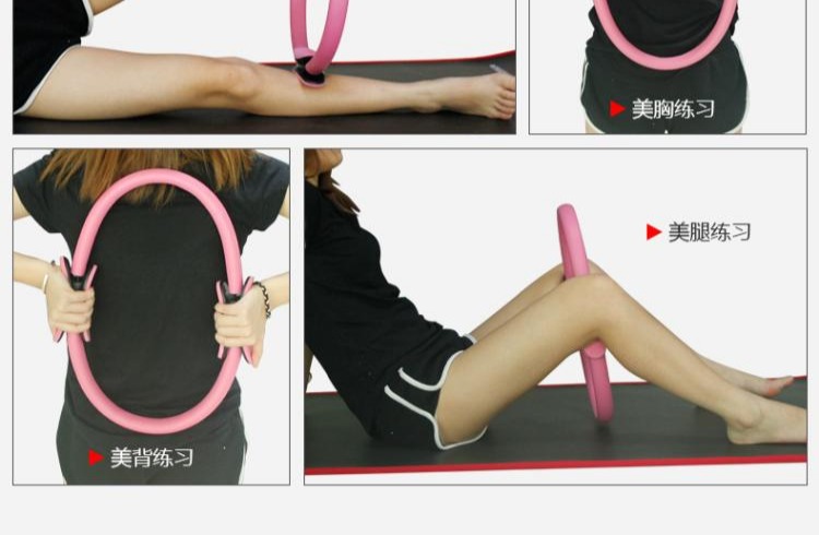 Yoga kéo dài vòng Pilates thiết bị thể dục dụng cụ phụ trợ cung cấp vòng kháng chiến Pháp lăn Yoga bộ quần áo tập yoga