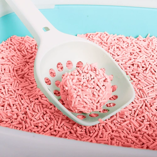 云宠 Персиковая тофу кошачья песок 6,5 л. Тофу песок 10 дезодорированная группа без пыли 2,5 кг 5 кот Бесплатная доставка