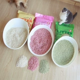 云宠 Тофу кошачья песчаная дезодоризация 4 упаковки*6,5 л может спешить с туалетом зеленого чая кошка песок тофу -кластер 10 кг бесплатная доставка