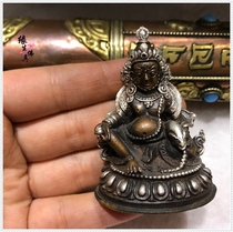 Edge Life Buddha Tibetan Buddhism Nepal Handmade Clive Silver Mikey Buddha Buddha Statue 5 Of Yellow Wealth 5 5cm