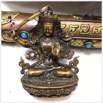 Fate Buddha Manjusri Bodhisattva Myong Buddha Nepal handmade pure copper for old wisdom Bodhisattva
