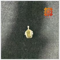  Yuansheng Buddha tools Nepalese handmade 925 sterling silver karma woo box ten-phase free karma woo box pendant Portable small karma woo