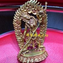 Yuansheng Buddha with Nepalese pure copper gilt Buddha statue Nakakju empty mother Jingang Yujia mother stepping on double corpse