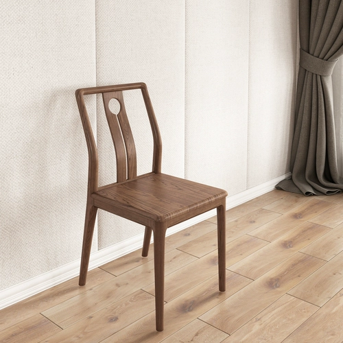 慕尼思丹 Современный и минималистичный стульчик для кормления из натурального дерева для домашнего использования для еды, мебель