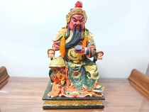 Haixin Buddha without core Incense Camphor Wood Buddha Statue Incense Camphor Wood Zhengfu Jin Guan Emperor Guan Gong Statue 10 12 16 inches