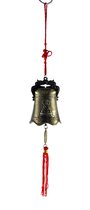 Haixin Buddha Copper alloy bell Lucky town house evil Feng Shui decoration Copper bell wind bell Door decoration pendant