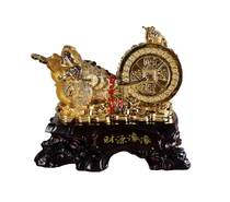 Large lucky golden toad decoration Toad office Feng Shui Jin Chan handicraft shop opening gift gift decoration