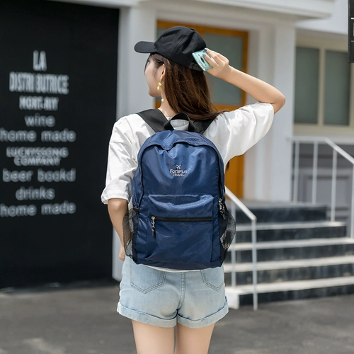 Складной дорожный сверхлегкий легкий и тонкий школьный рюкзак для выхода на улицу для путешествий для отдыха