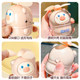 Summer cute mini handheld fan portable USB rechargeable ເດັກ​ນ້ອຍ​ພັດ​ລົມ​ໄຟ​ຟ້າ​ຂອງ​ນັກ​ຮຽນ​