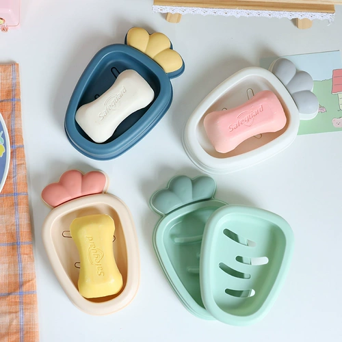 Милое мыло, мыльница, двухэтажная сушилка для путешествий для домашнего использования, скандинавский стиль