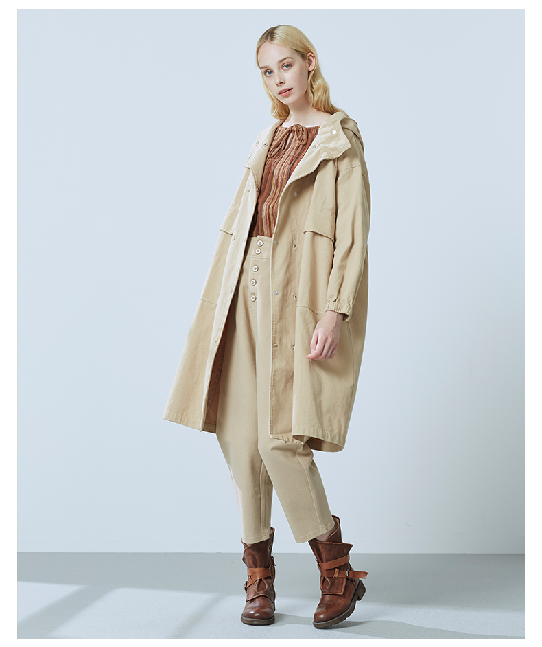 Trench pour femme en Coton - Ref 3226457 Image 20