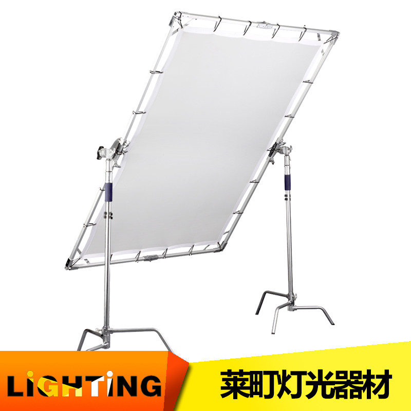 Photography, film and television large soft screen 8x8 feet folding butterfly cloth frame 2 4x2 4 meters 2 magic legs hot sale