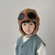 Children's Flying Hat Winter Korean Style Foreign Style Thickeneded Warm Lei Feng Hat for Boys and Girls Baby Waterproof and Windproof Ear Protection Hat