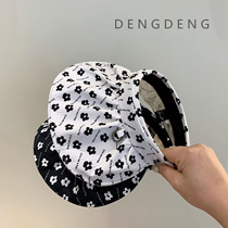 Childrens empty top hat Summer large brim sunscreen hat baby No topless sun hat parenting Shells Cap Breathable Sun Hat Cool