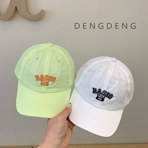 Child Duck Tongue Cap Summer Thin Sun Hat Breathable Male Baby Casual Letter Speed Dry Hat Girl Sun Hat Tide