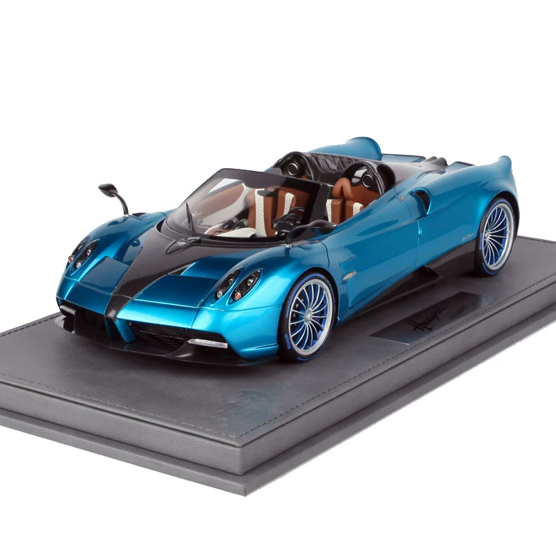 BBR 1:18 Pagani Huayra Roadster 87th Mẫu xe hơi Blue - Chế độ tĩnh