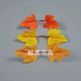 6 листья моделирование цветочные листья розовые листья