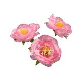 Симуляция головы чай розы розовые цветы, грудастые цветы, цветы, цветочные кольца, танцевать, платье цветочное свадебное фоно