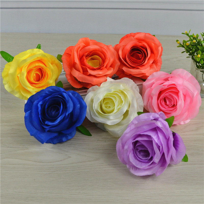 Simulation flower simulation rose head arch flower flower cited DIY wedding flower shooting props